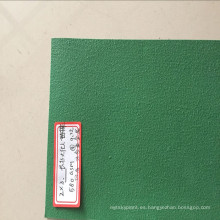 Lona revestida de PVC Rip-poly resistente verde de 500gram